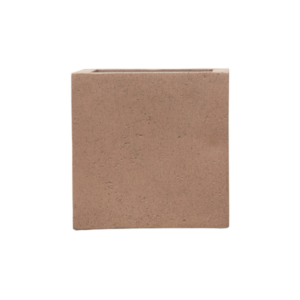 Pot Grigio Cube Bronze - D40 x H40