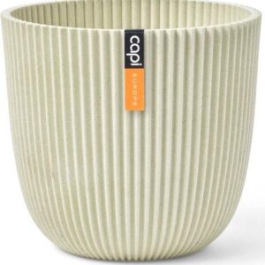 Capi Pot Nature Groove Made With Zaagsel Beige - D22cm