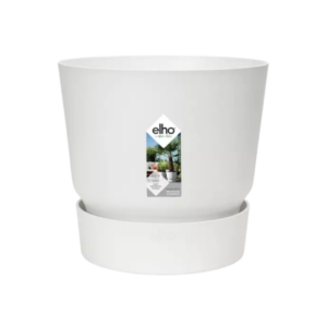 Elho greenville round white - D20cm